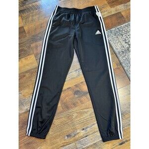 Adidas Sweatpants Youth Boys Black 18-20 Pants Joggers NWT